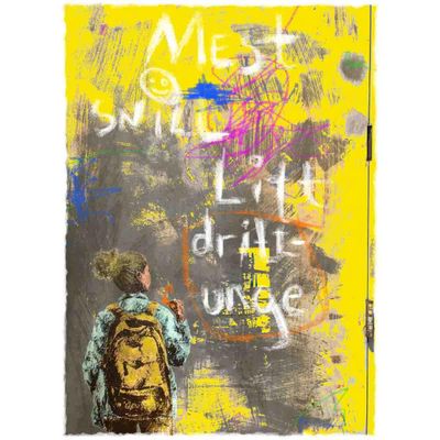 Mest snill litt drittunge (30x40cm) DGA