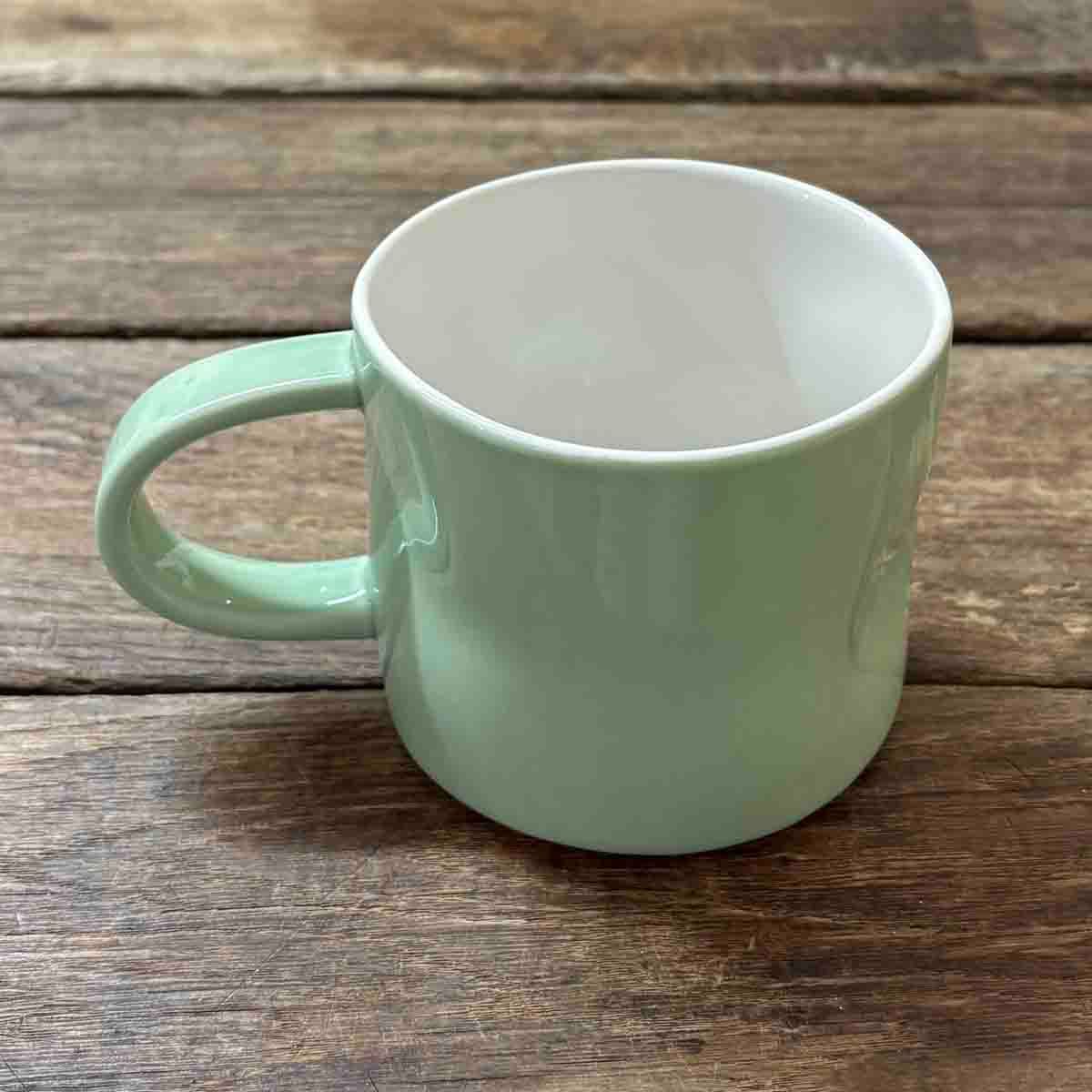 Half human, kopp porselen 7 cm (mint)