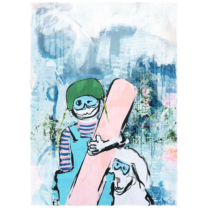 Hovedbilde Board Bum (30x40cm) kunstplakat
