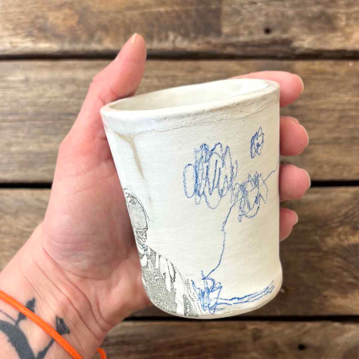 The painter, krus keramikk 9.5 cm