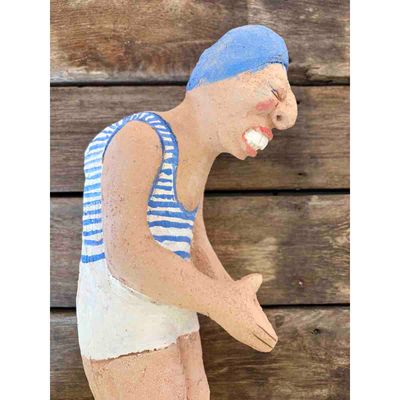 Stuper Sander, skulptur vegg 34 cm