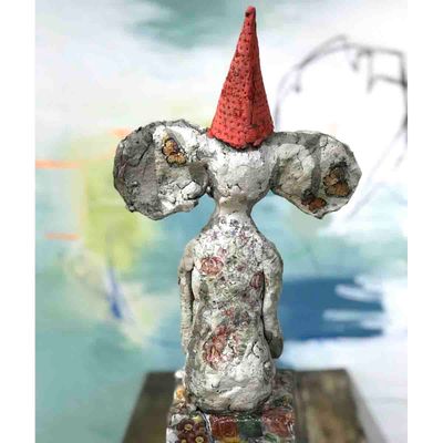 Elefant, skulptur 62 cm