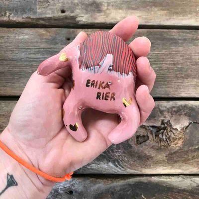 Fabel HEY GUYS, skulptur ca 7 cm (ER-39)