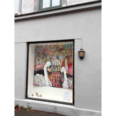 Sentrum, 210-200 cm maleri (ikke oppspent)