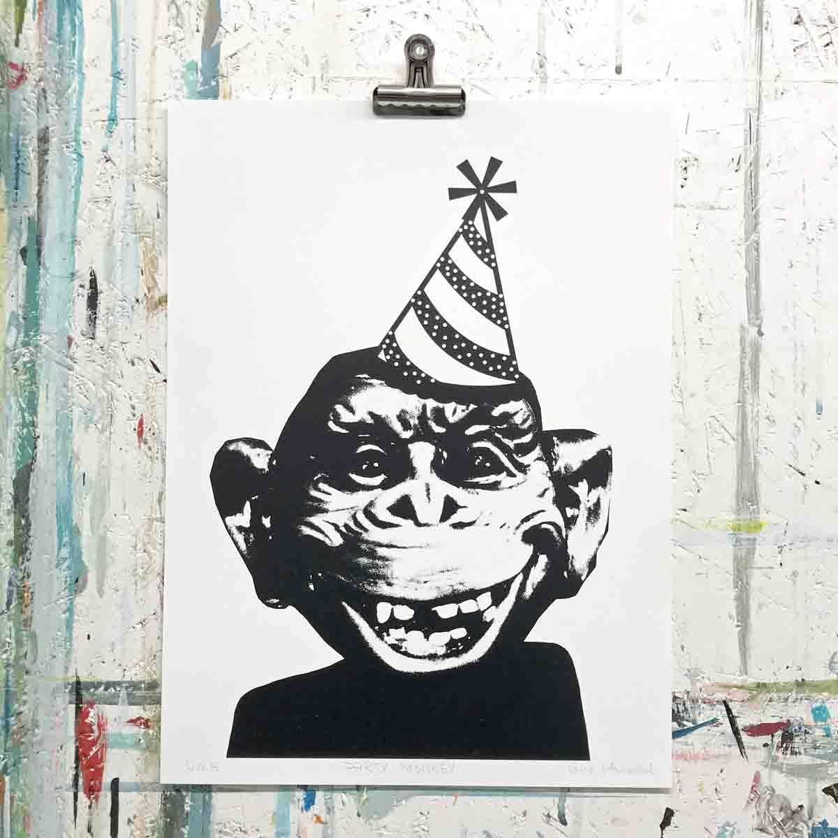 Partymonkey, 30x40 DGA